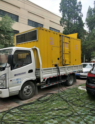 比如发电车出租-柴油发电机组排烟系统设计要求及其考虑因素
